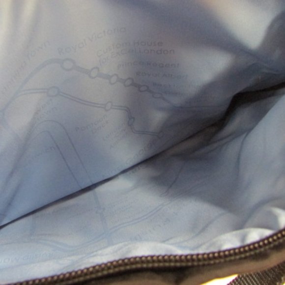 Beside-U Black Nylon Satchel Tote - NWT - Picture 8 of 10